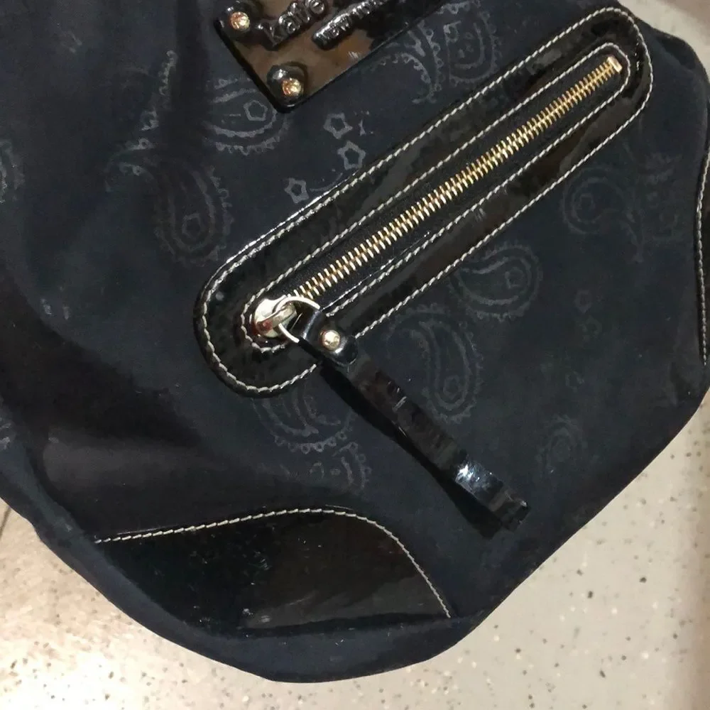 Kate Spade NY Nylon Leather Hobo
